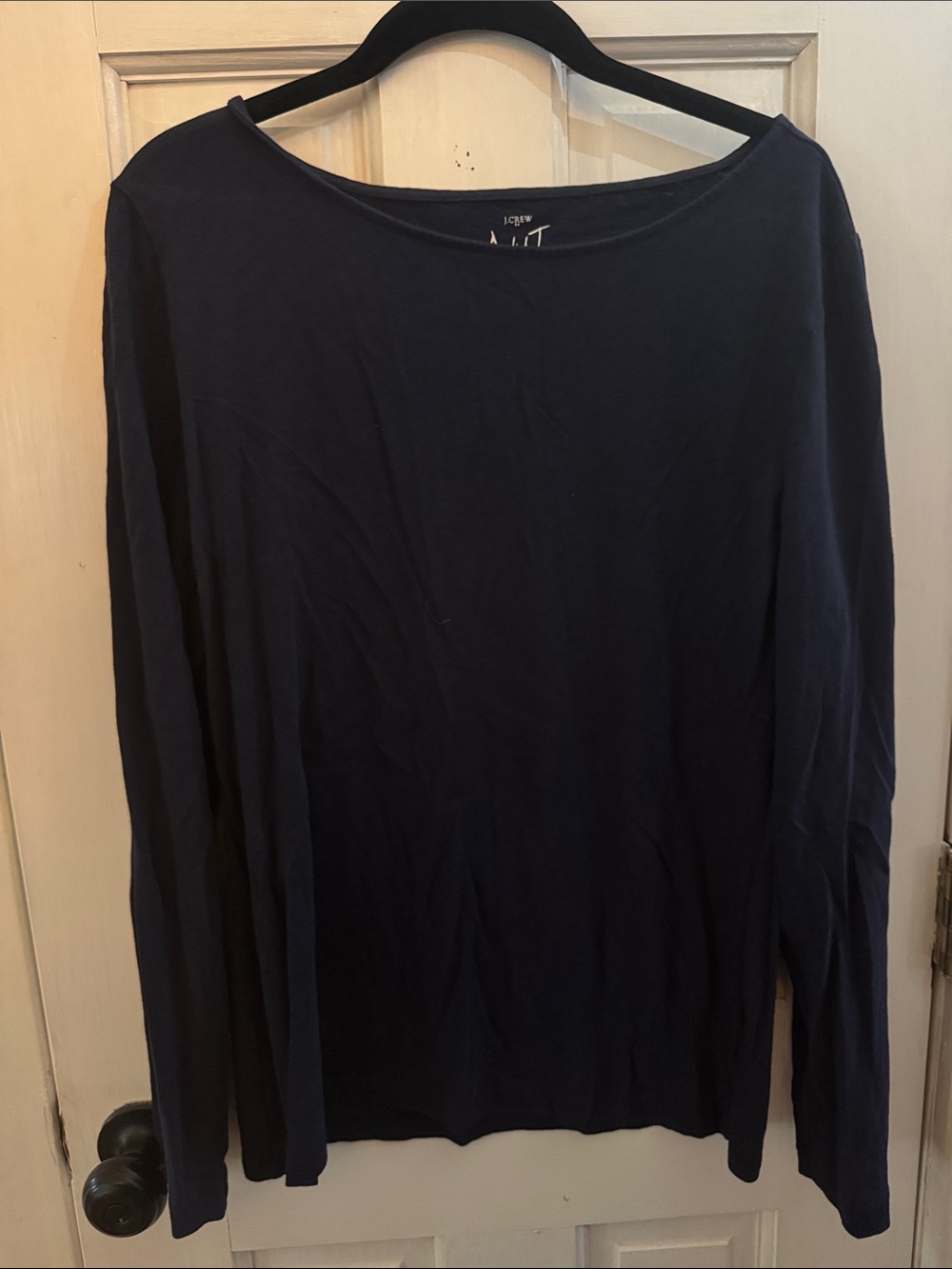 J. Crew Navy Artist T-Shirt